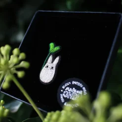 Embroidered Jewel Brooch Small Totoro - My Neighbor Totoro