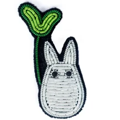 Embroidered Jewel Brooch Small Totoro - My Neighbor Totoro
