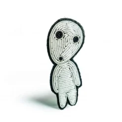 Embroidered Jewel Brooch Walking Kodama - Princess Mononoke