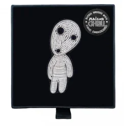 Embroidered Jewel Brooch Walking Kodama - Princess Mononoke