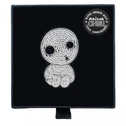 Embroidered Jewel Brooch Seated Kodama - Princess Mononoke