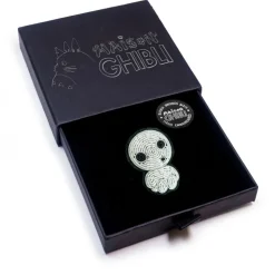 Embroidered Jewel Brooch Seated Kodama - Princess Mononoke
