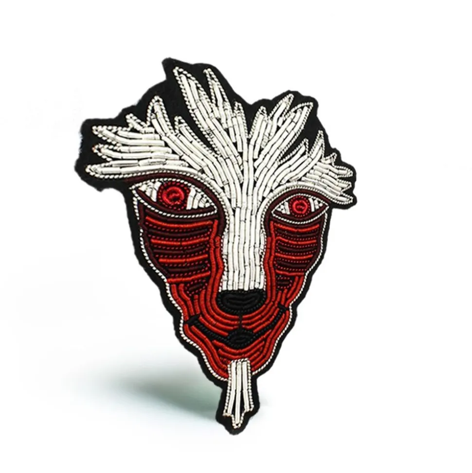Embroidered Jewel Brooch Great Forest Spirit - Princess Mononoke