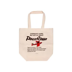 Embroidery Canvas Tote Bag Savoia - Porco Rosso