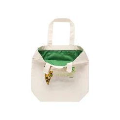 Embroidery Canvas Tote Bag Silent World - Castle In The Sky