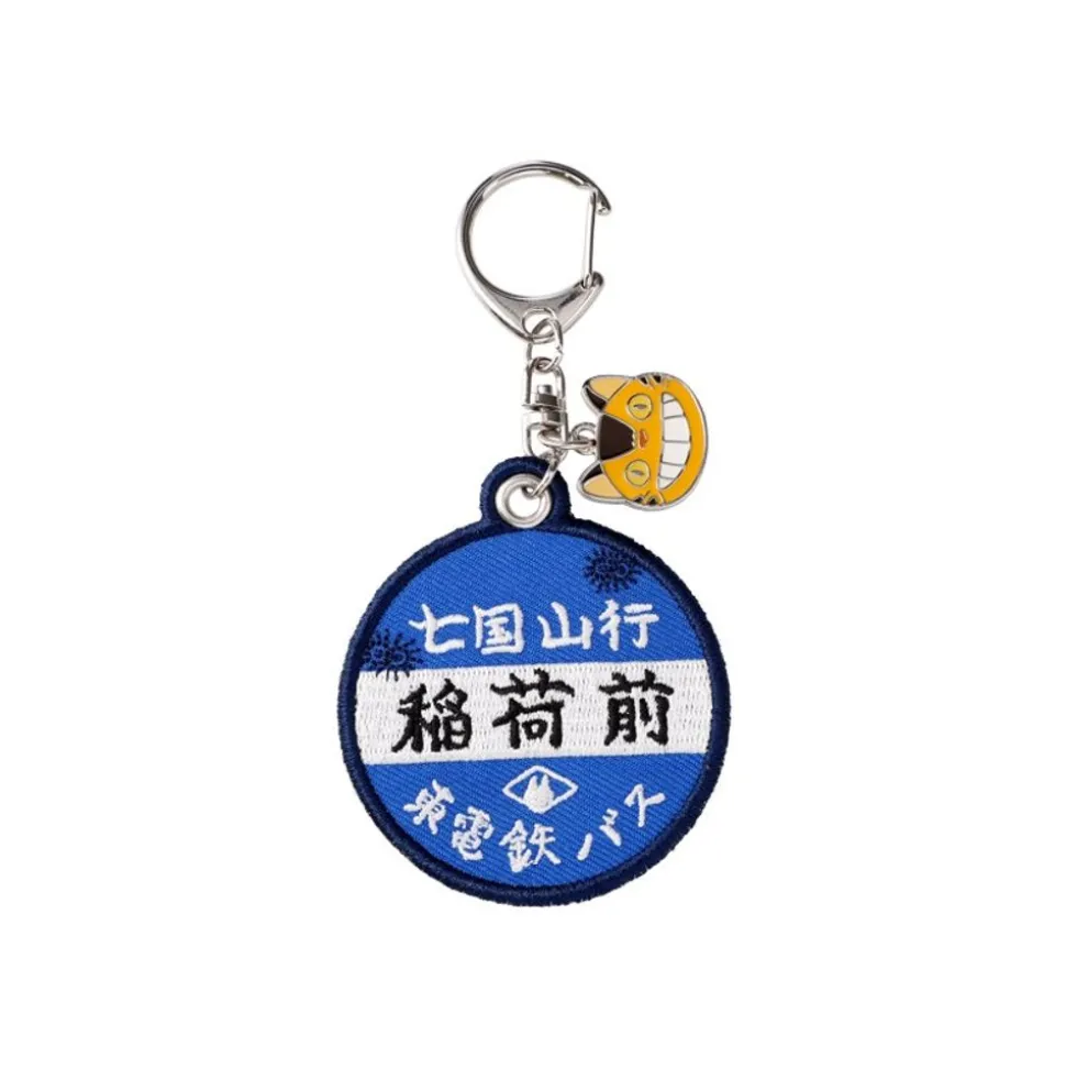 Embroidery Keychain Bus Stop - My Neighbor Totoro