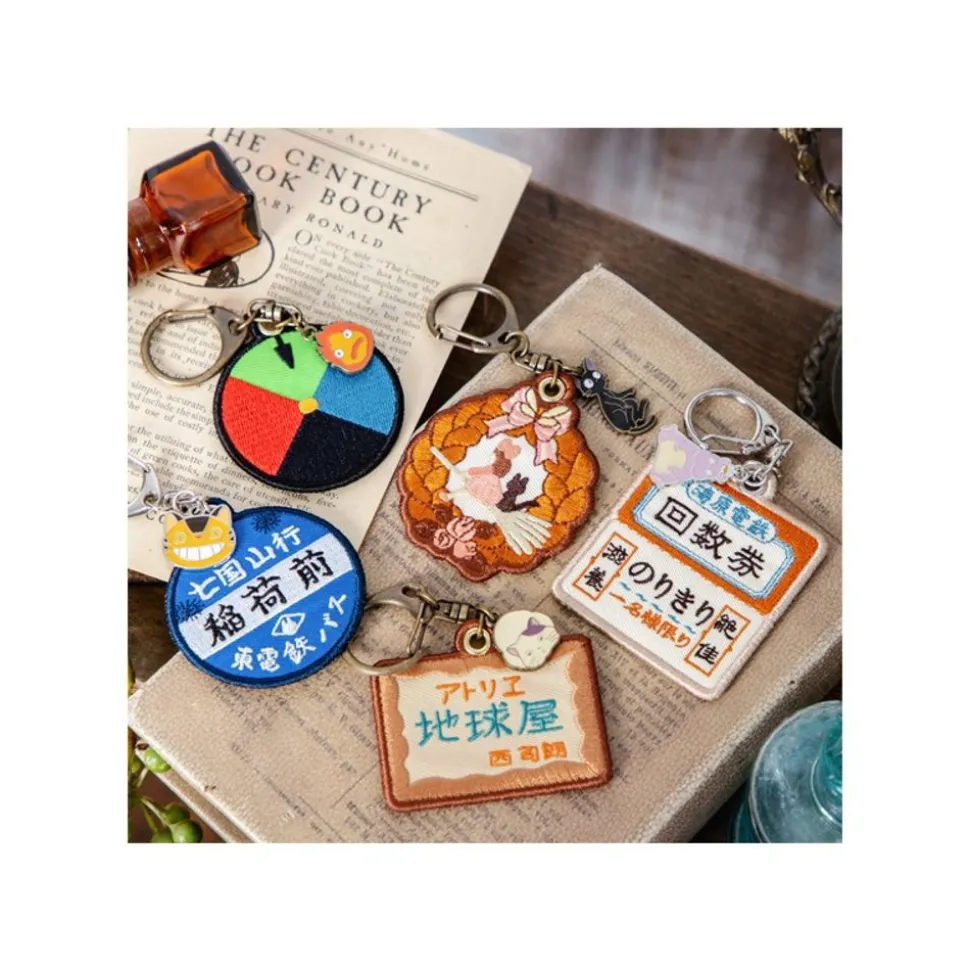 Embroidery Keychain Chikyuya - Whisper Of The Heart