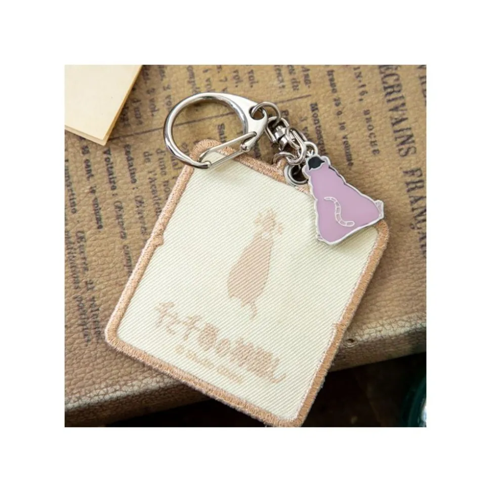 Embroidery Keychain Train Ticket - Sprited Away