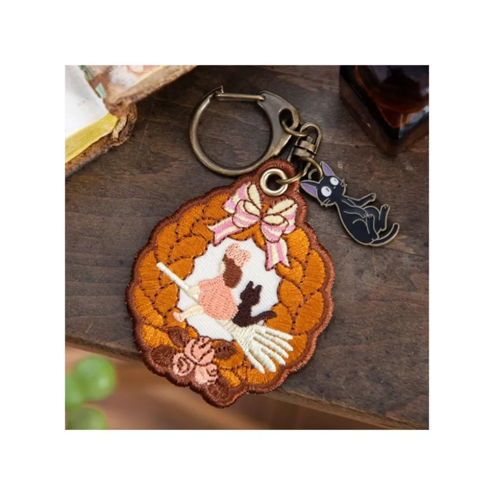 Embroidery Keychain Wreath Of Bread - Kiki'S Delivery Service