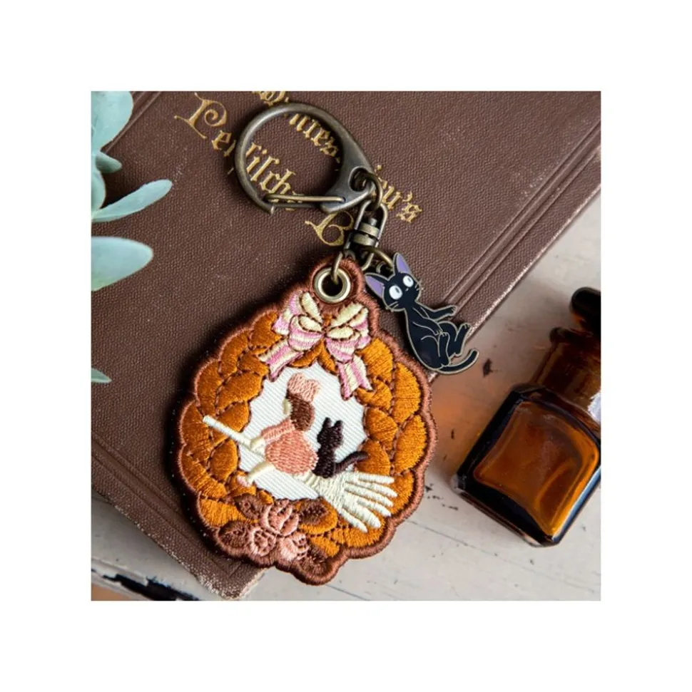 Embroidery Keychain Wreath Of Bread - Kiki'S Delivery Service