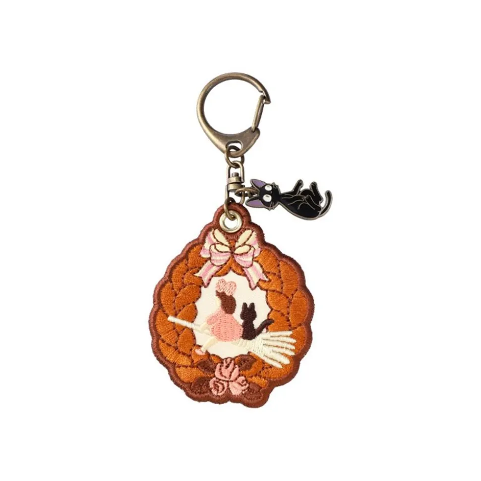 Embroidery Keychain Wreath Of Bread - Kiki'S Delivery Service