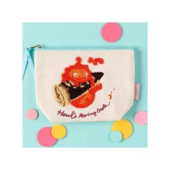 Embroidery Pouch Calcifer - Howl'S Moving Castle