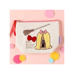 Embroidery Pouch Jiji In Cage - Kiki'S Delivery Service