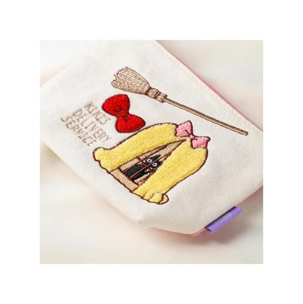 Embroidery Pouch Jiji In Cage - Kiki'S Delivery Service