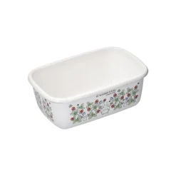 Enamel Butter Dish With Wooden Lid Soot Sprites 500Ml - My Neighbor T