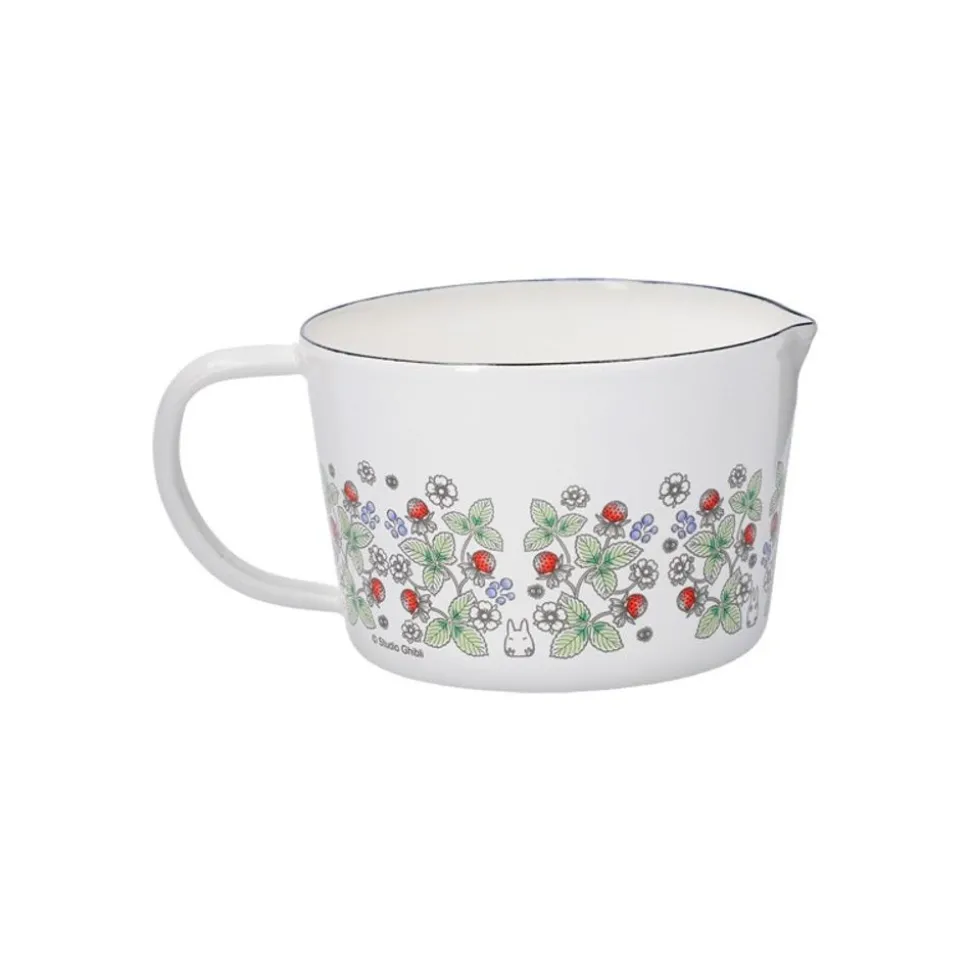 Enamel Measuring Cup Soot Sprites 450Ml - My Neighbor Totoro