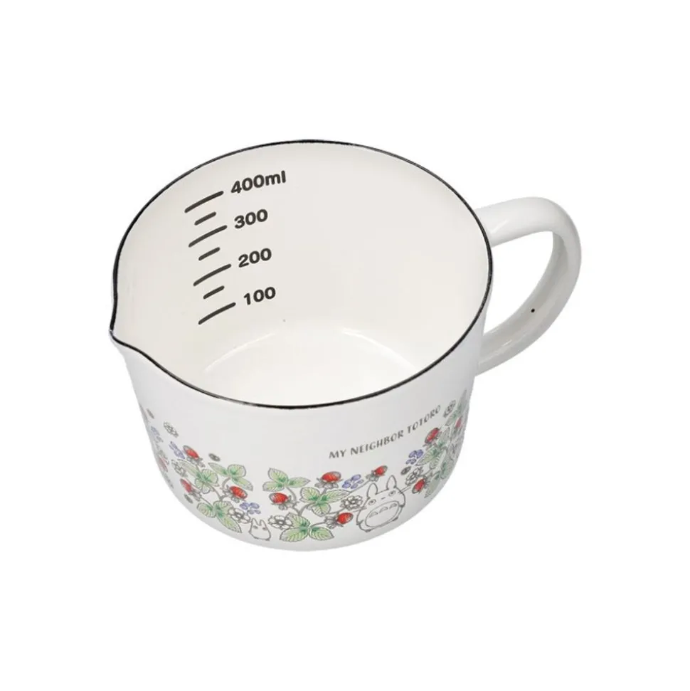 Enamel Measuring Cup Soot Sprites 450Ml - My Neighbor Totoro