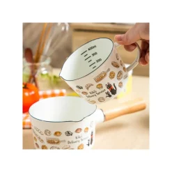 Enamel Measuring Cup Viennese Pastries 450Ml - Kiki'S Delivery Servic
