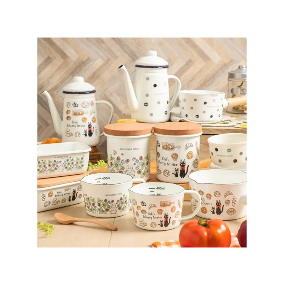 Enamel Measuring Cup Viennese Pastries 450Ml - Kiki'S Delivery Servic