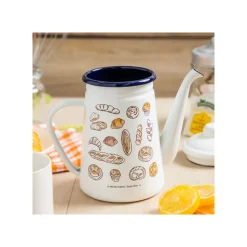Enamel Tea Pot Viennese Pastries 1,1L - Kiki'S Delivery Service