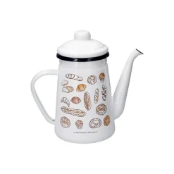 Enamel Tea Pot Viennese Pastries 1,1L - Kiki'S Delivery Service