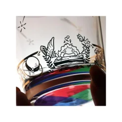 Engraved Glass Howl & Sophie - Howl'S Moving Castle