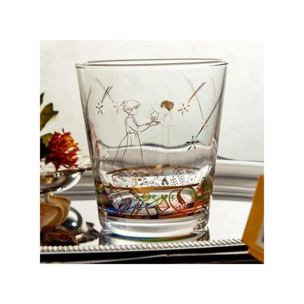 Engraved Glass Howl & Sophie - Howl'S Moving Castle