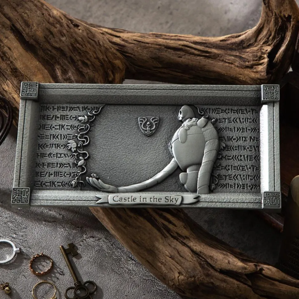 Engraved Tray Robot Soldier - Castle In The Sky