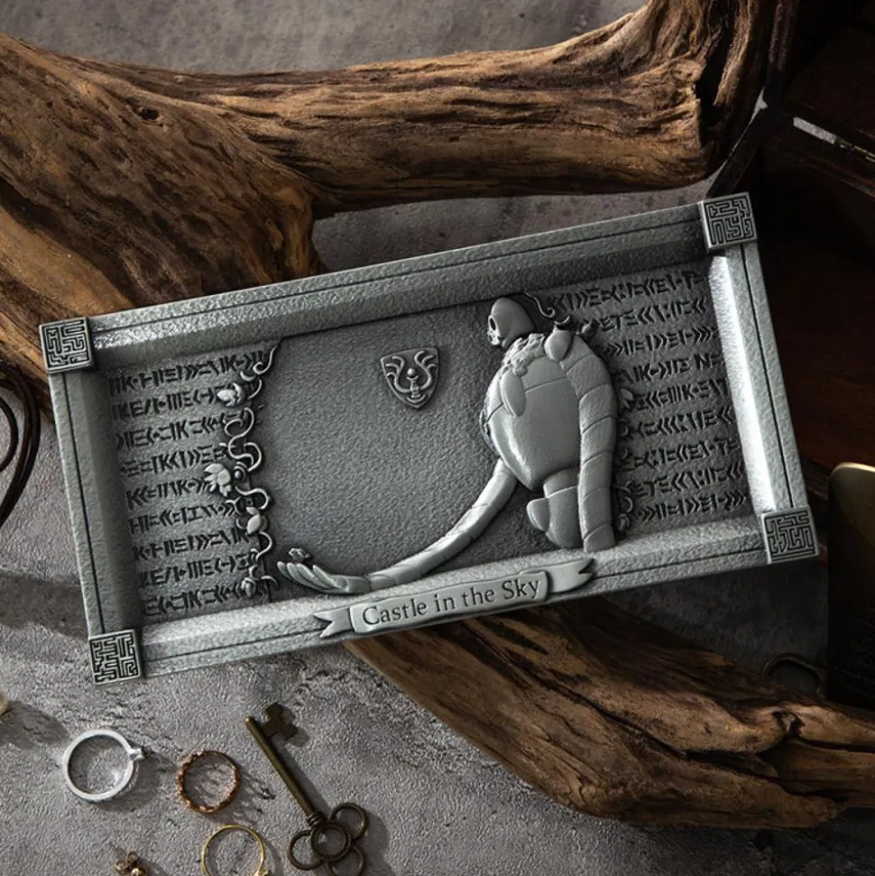 Engraved Tray Robot Soldier - Castle In The Sky