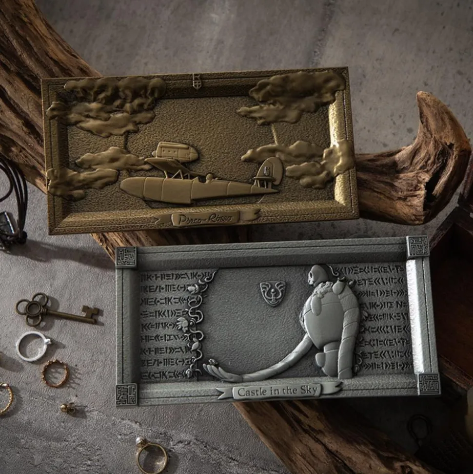 Engraved Tray Robot Soldier - Castle In The Sky