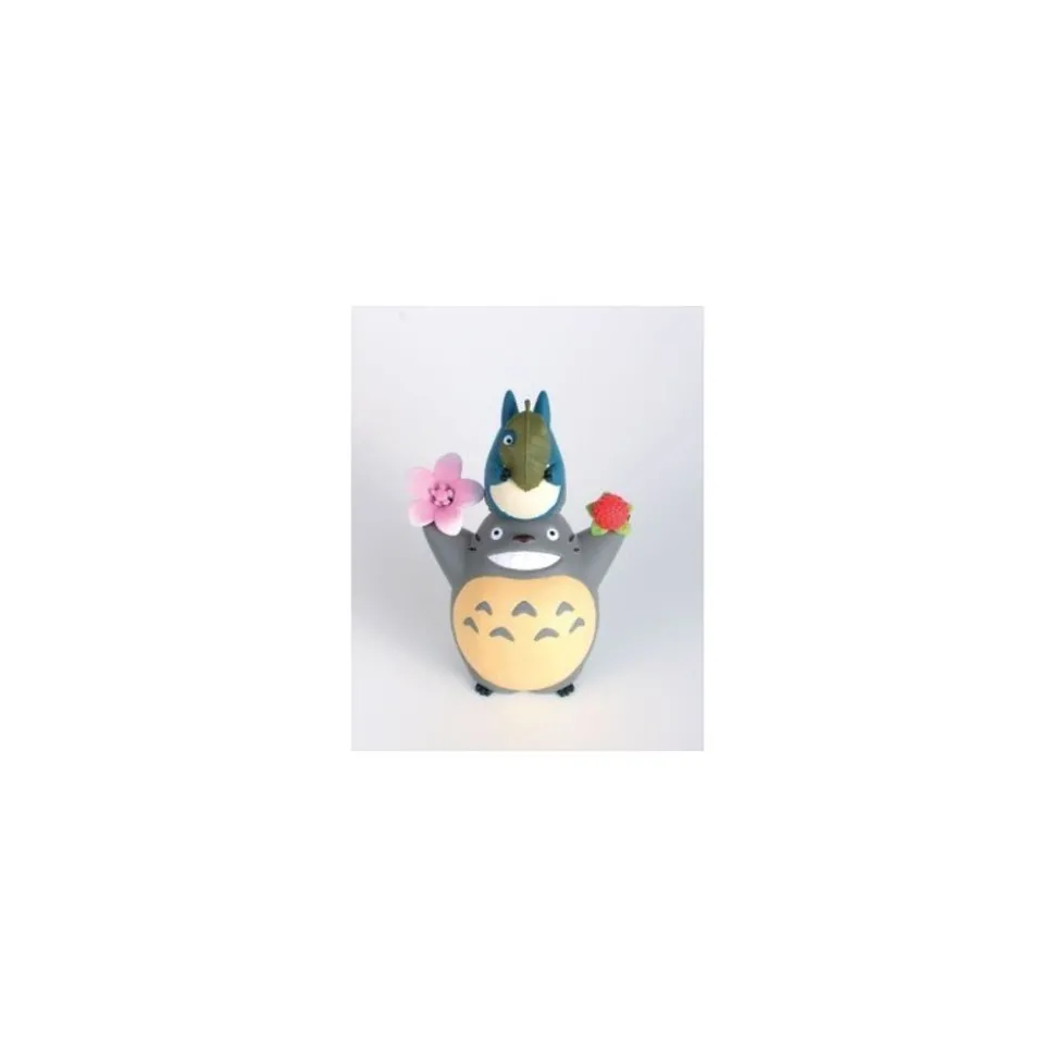 Figurines Set Totoro Flowers - My Neighbor Totoro