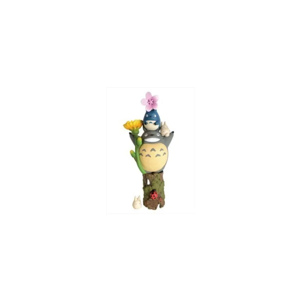Figurines Set Totoro Flowers - My Neighbor Totoro
