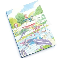 Flexi Journal Ponyo & Sosuke - Ponyo On The Cliff