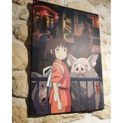 Ghibli - Spirited Away - 35X50Cm Wood Panel