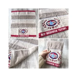 Gift Box 3 Towels Denim Stitching - My Neighbor Totoro