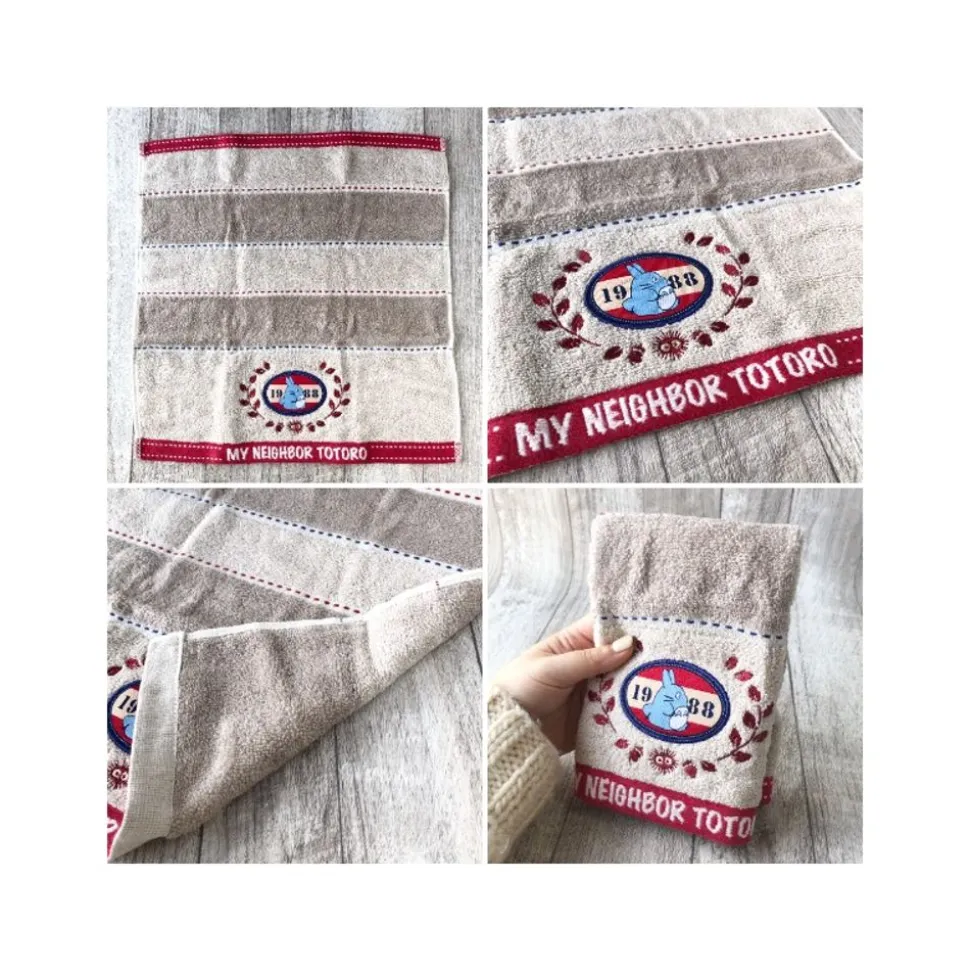 Gift Box 3 Towels Denim Stitching - My Neighbor Totoro