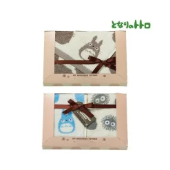 Gift Box 3 Towels Totoro&Soot Sprites - My Neighbor Totoro