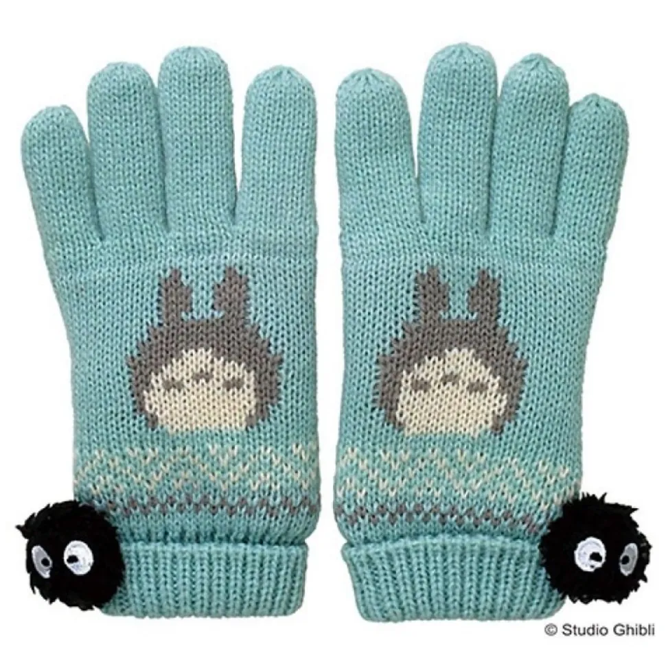 Gloves Totoro Blue Winter-My Neighbor Totoro