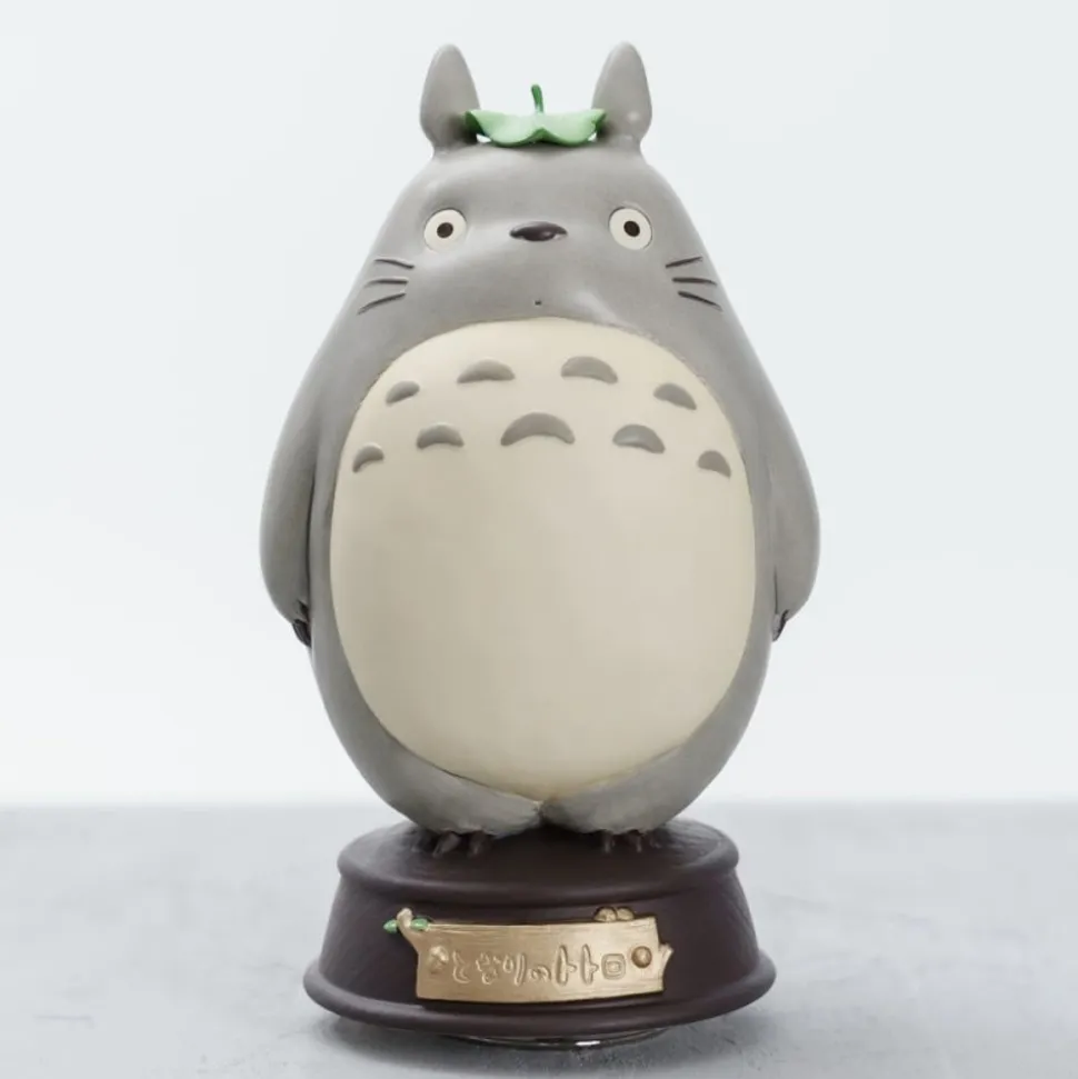 Great Musical Statue Big Totoro Waiting - My Neighbor Tororo