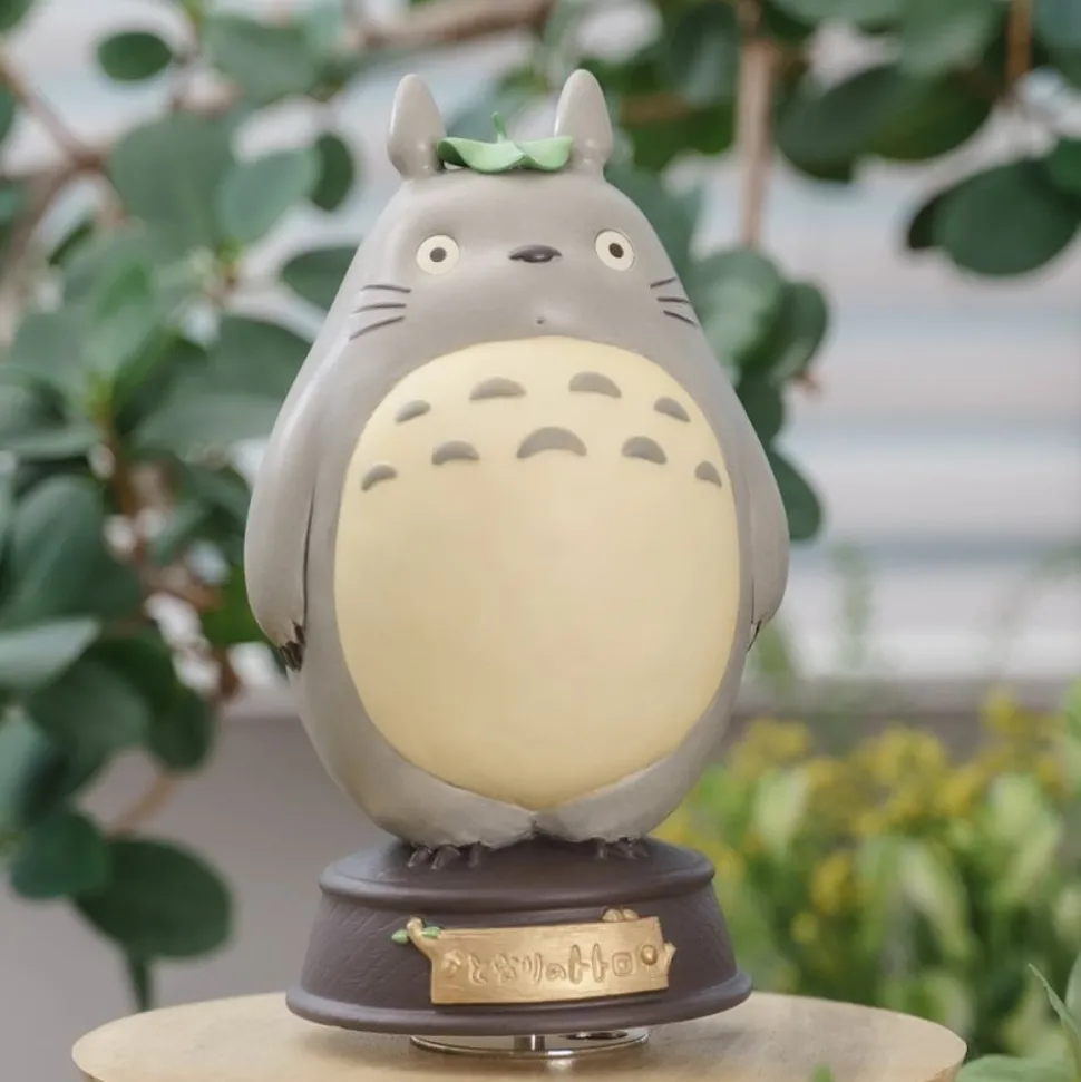 Great Musical Statue Big Totoro Waiting - My Neighbor Tororo