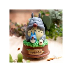 Great Musical Statue Totoro Blows The Ocarina - My Neighbor Tororo