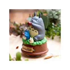 Great Musical Statue Totoro Blows The Ocarina - My Neighbor Tororo