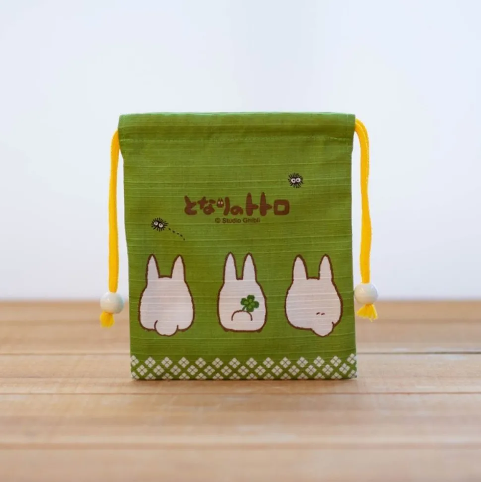 Green Cloth Bag Small Totoro - My Neighbor Totoro