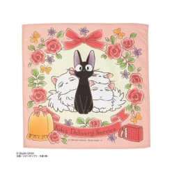 Handkerchief Cat Family 43 X 43 Cm - Kiki'S Delivery Service