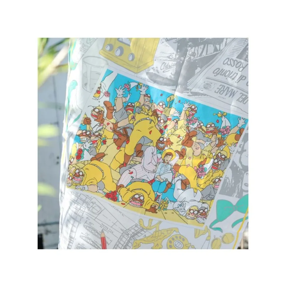 Handkerchief Souvenir Photo 53X53Cm - Porco Rosso
