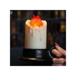 Illuminated Calcifer & Candle Statue - Howl'S Moving Castle