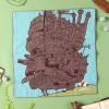 Imabari Handkerchief Hauru'S Castle 40X40 Cm - Howl'S Movingcastle