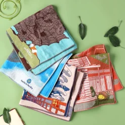 Imabari Handkerchief Hauru'S Castle 40X40 Cm - Howl'S Movingcastle