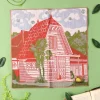 Imabari Handkerchief Satsuki & Mei'S House 40X40 Cm - My Neighbor Tot