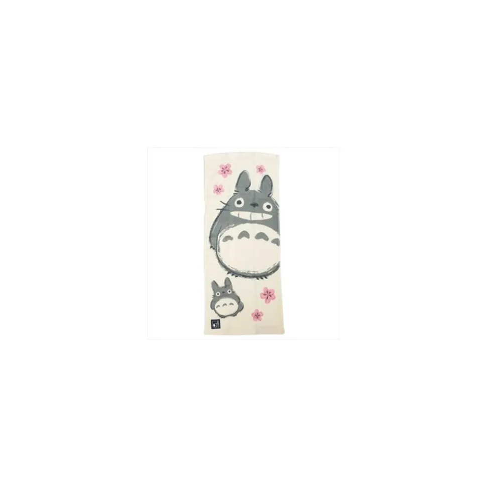 Imabari Towel Totoro Sakura 34X80 Cm - My Neighbor Totoro